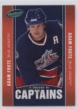 2005 Parkhurst A Salute to Captains Facsimile Auto 71/100 Adam Foote #509 13h2