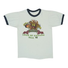 Vintage 1976 Nazareth Tour of Canada Shirt Si...