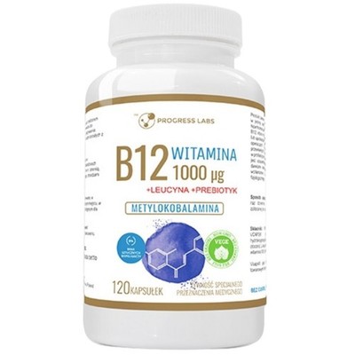 Progress Labs Vitamin B12 1000 µg   120 Kapseln