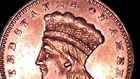 1857 Indian Princess Gold — photo from another recent sale