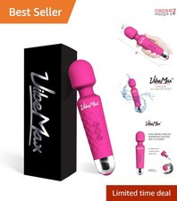 Rechargeable Personal Massager Silicone Waterproof Pink Multi Speed Vibrations