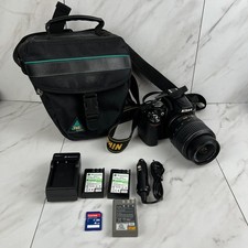 Nikon D3000 Digital Camera w/ AF-S Nikkor 18-55mm 3.5-5.6 Lens - Tested