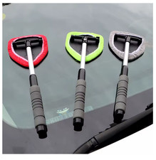 Dunlop Windscreen Extendable Microfiber Glass Cleaner Cloth Demister Pad Car Van