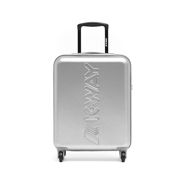 K-way trolley da viaggio uomo donna K-AIR 8BKKE401 argento valigia |  Acquisti Online su eBay
