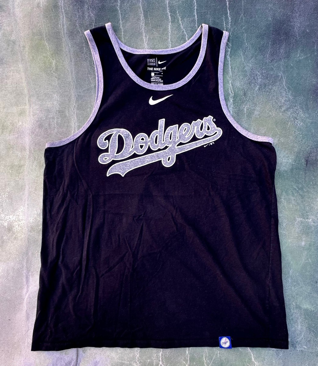 Nike MLB Los Angeles Dodgers Men's Black Tank Top Size L. | eBay