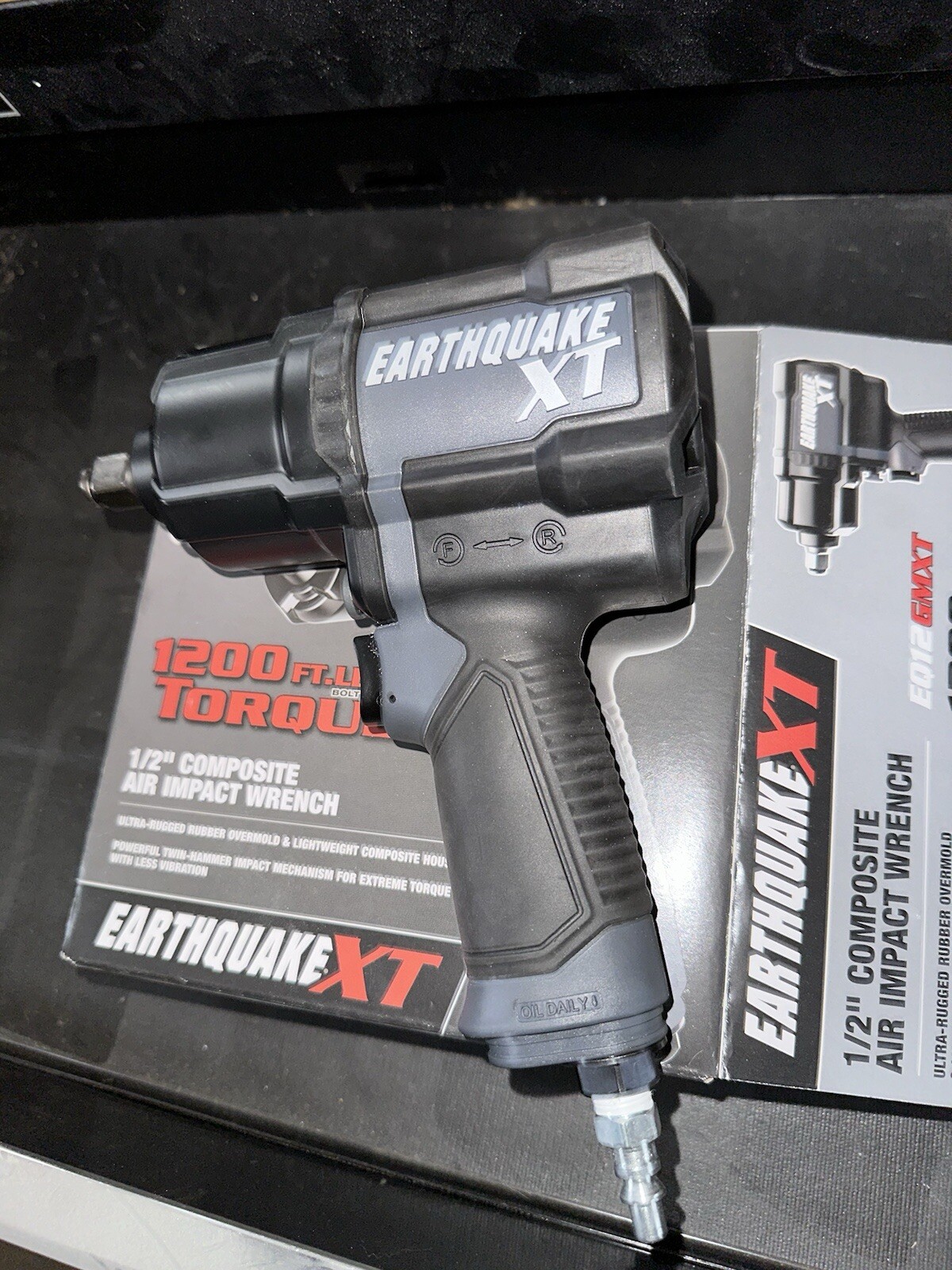 EARTHQUAKE XT 1/2" Composite Xtreme Torque Air Impact Wrench 58683