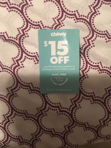 Chewy Pet Coupon 15 Off First Purchase of $49 - No ...