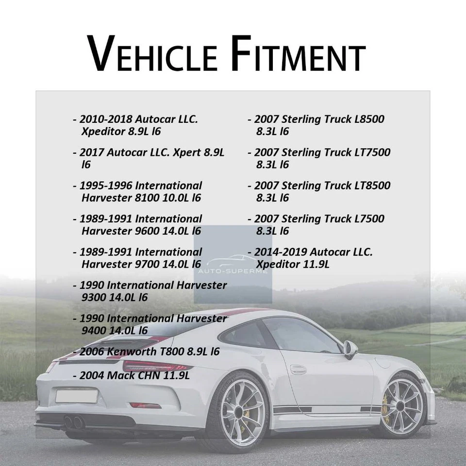 Manguera de refrigerante de radiador a tubería para camión Sterling L7500 8,3 L 2007 Foto 2 de 4