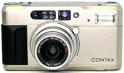 Contax+TVS+35mm+Point+%26+Shoot+Film+Camera for sale online | eBay