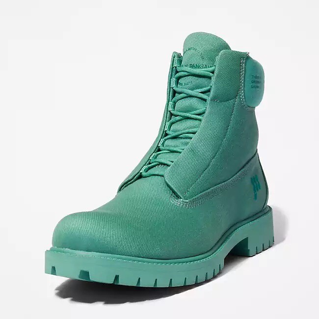 【希少 限定色】Timberland × PANGAIA 緑 コラボブーツ 希少 限定色】Timberland × PANGAIA 緑 コラボブーツ S1151