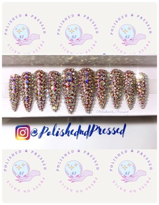 bedazzled red bottoms