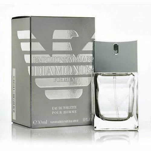 Giorgio Armani Emporio Armani 钻石男士淡香水喷雾 1.0 盎司/30 毫升  — 第 2/3 张图片