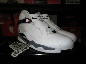 SALE AIR JORDAN 8 RETRO BURGUNDY WHITE 