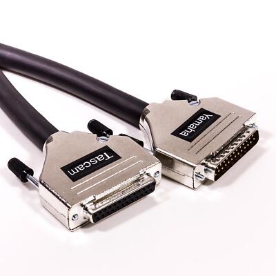 Yamaha Sich TASCAM 25 Pin Dsub Adapter. Stecker zu Buchse Kabel 50cm. Digi Spec