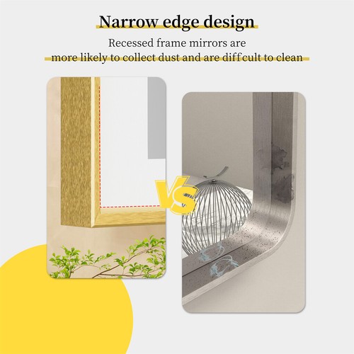 600-1600mm Jumbo Gold Frame LED Bathroom Mirror Dimmable Anti-fog Vanity Mirror - Picture 12 of 25