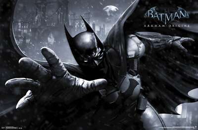 DC Comics VIdeo Game - Arkham Origins - Batman Poster | eBay