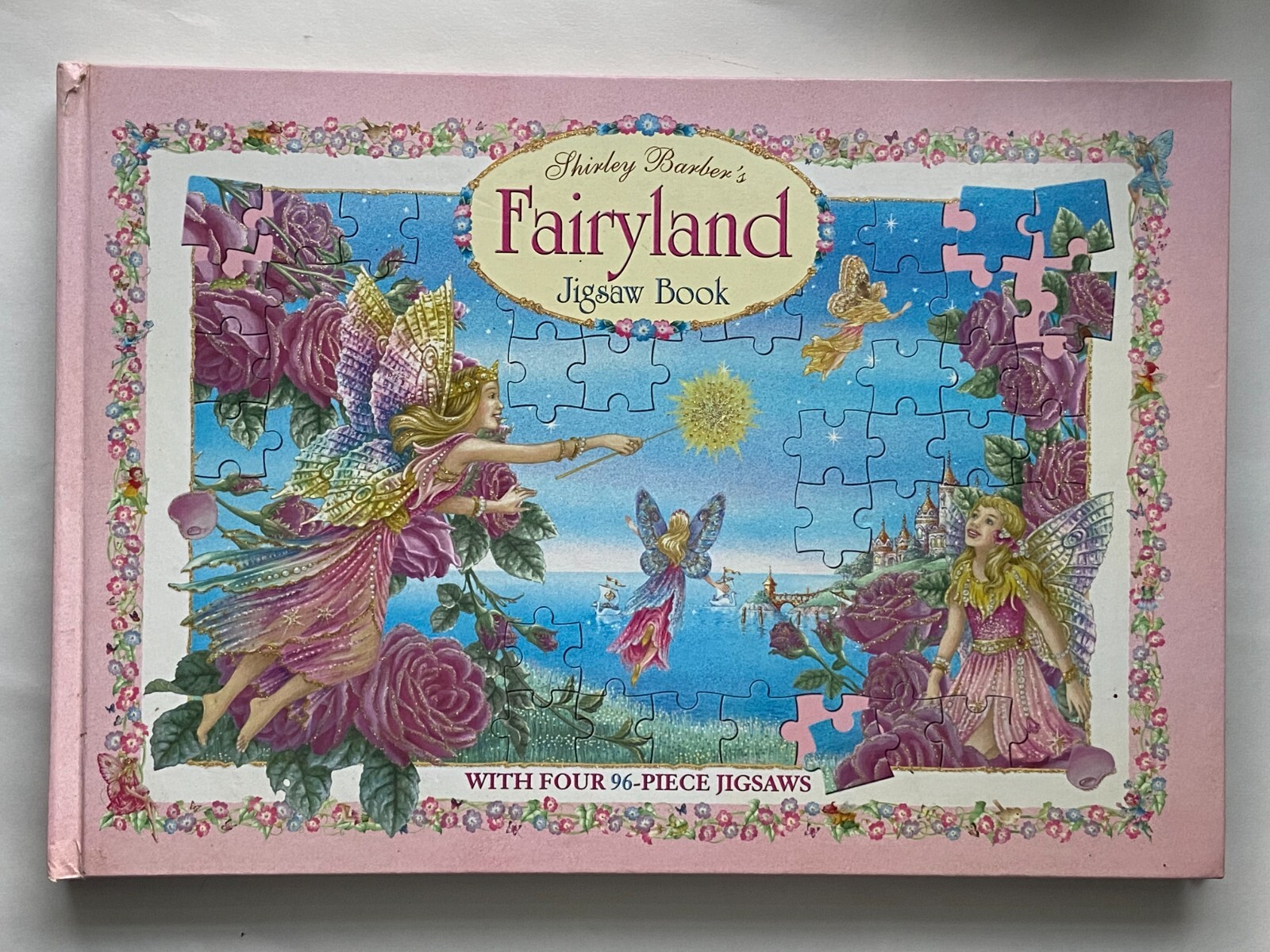 Fairyland Jigsaw Book by Shirley Barber with 4 96Piece Puzzles eBay