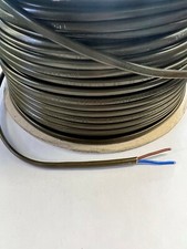 0.5mm 2192Y Gold Bronze Brass Flat Table Lamp Flex Cable Lighting 2Core