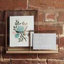 Oak Picture Ledge