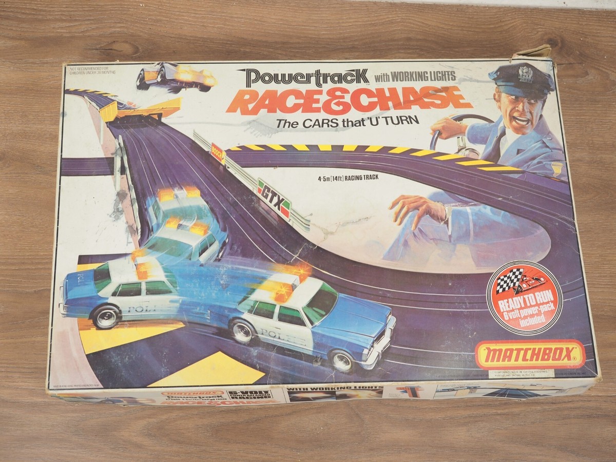 Matchbox Powertrack Cars Vintage Matchbox Powertrack Race Chase
