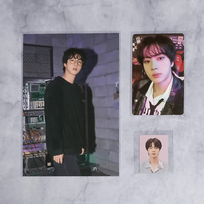 BTS 創立式 フォトカード JIN BTS 2022 Season's Greetings Photo Card Postcard ID Photo - Jin Set