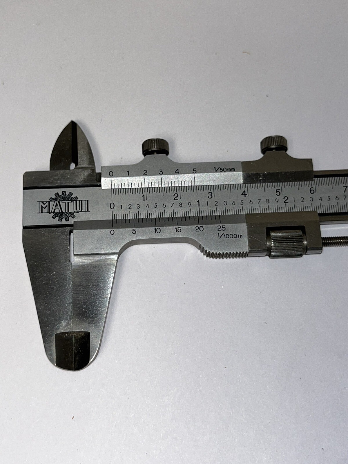 MATUI Vernier Caliper Leather Case 15cm 6in MATUIDOKI CO. LTD Made In