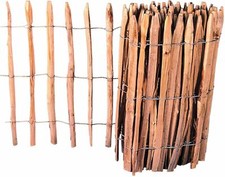 Paling Garden Gates Picket Fence Roll Fence Post Wooden Stake Post Accessories