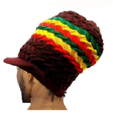 Cotton Dreadlocks Rasta Hat Rastafari 