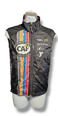 Womens Sleeveless Full Zip Cycling Jersey Size Small Challenged Athletes Foundat