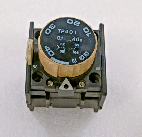 ABB TP 40 I TIMER BLOCK OFF DELAY 0.1 TO 40 SEC - Picture 4 of 13