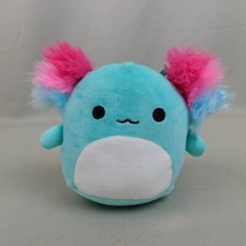 Squishmallows 5" Anastasia The Fuzzy Axolotl Squishdoo Plush Toy 3952