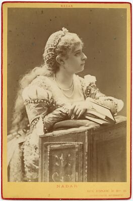 Marie Heilbron in ''Les Amants de Verona'', Opera, Singer, Photo Cabinet Card