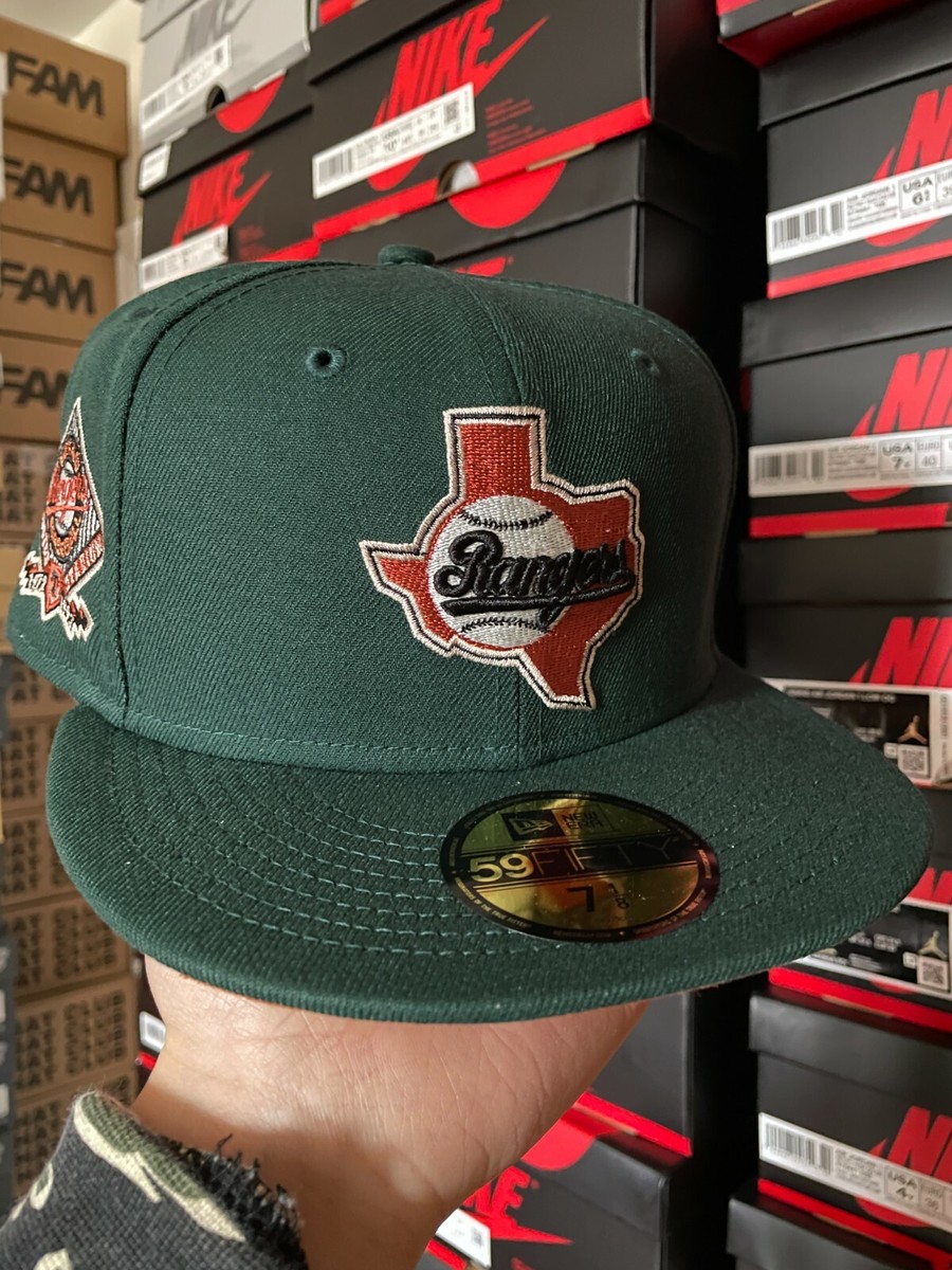 Green Orange Texas Rangers 1/8 Terracotta Arlington Sportsworld Hatclub
