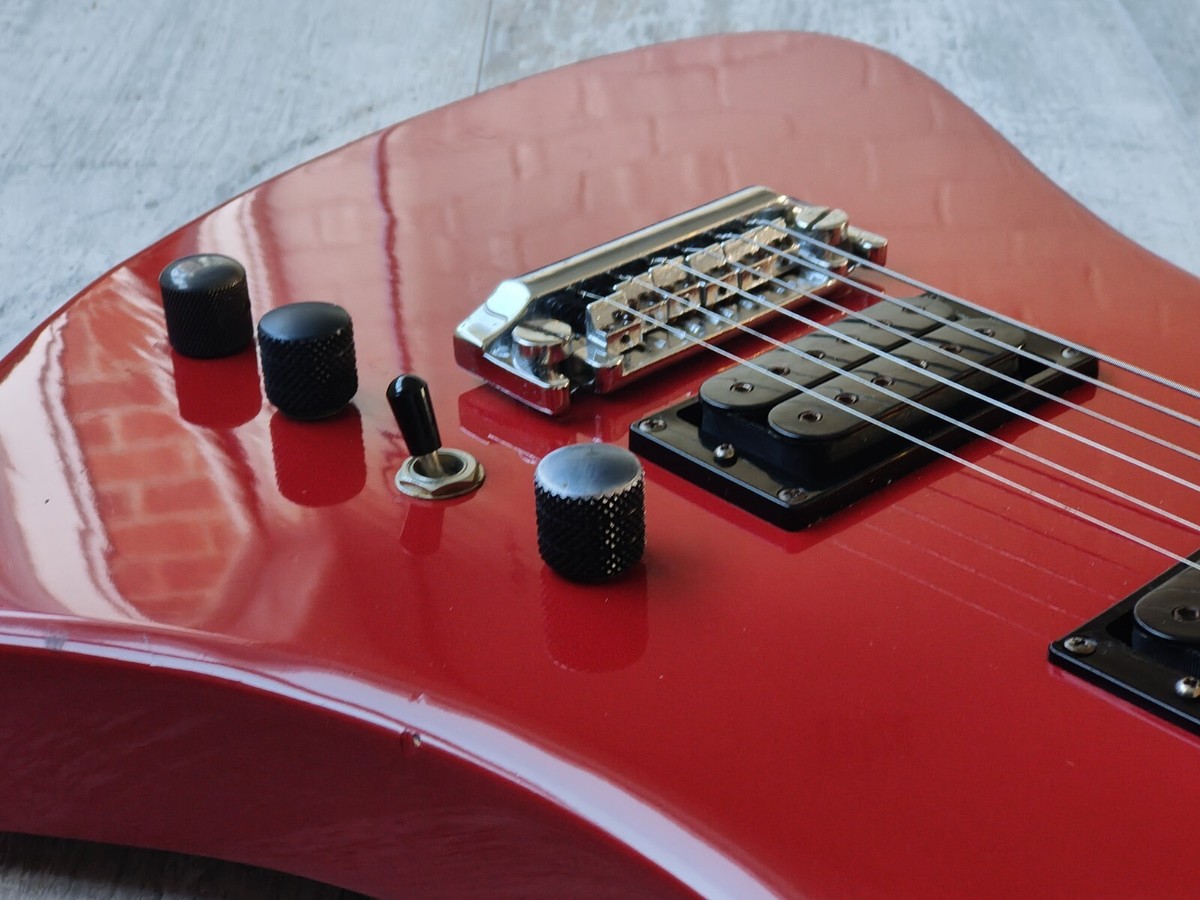 1992 BC Rich MG-601 Japanese Mockingbird w/Quad Bridge (Red) | eBay