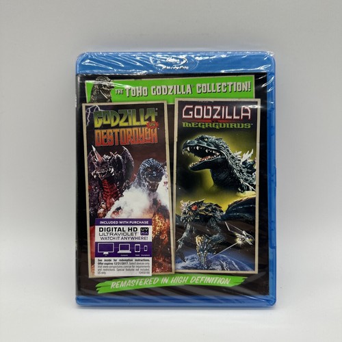 Godzilla vs. Destoroyah & vs. Megaguirus Blu-ray Bluray 2014 Toho Collection New