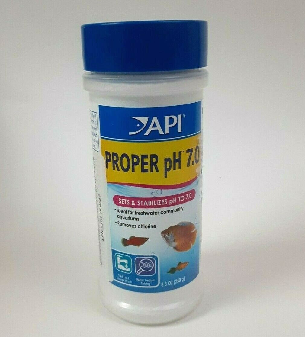 API PROPER pH 7.0 for Freshwater Aquarium pH Stabilizer 8.8 oz Exp 2024