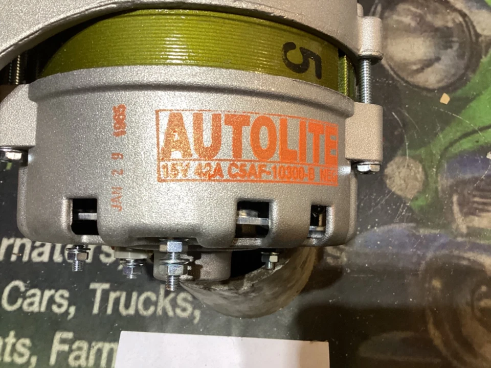 Ford Fairlane 200ci 1965, 289ci PS y alternador de aire acondicionado C5Af-10300-B Foto 2 de 4