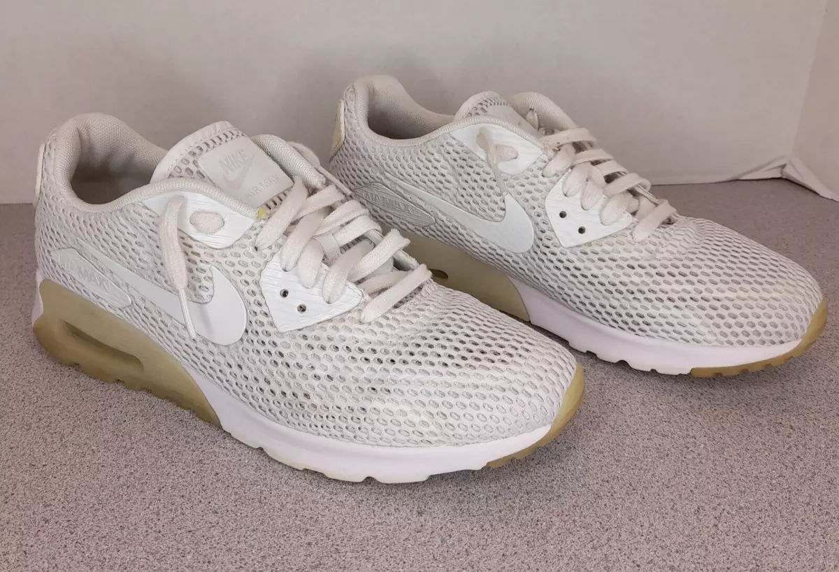 tent impliceren Eed NIKE Air Max 90 Ultra Breathe Pure Platinum 725061-104 Women's 2015 Size 10  | eBay