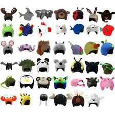 CoolCasc Animal Snowboard Bike Bicycle Snow Ski Helmet Cover