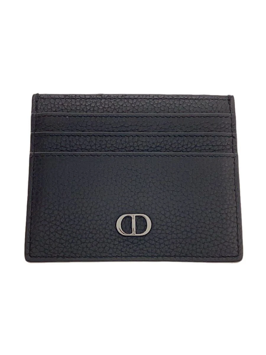 Christian Dior étui à cartes cuir marine couleur unie homme n6767 Occasion