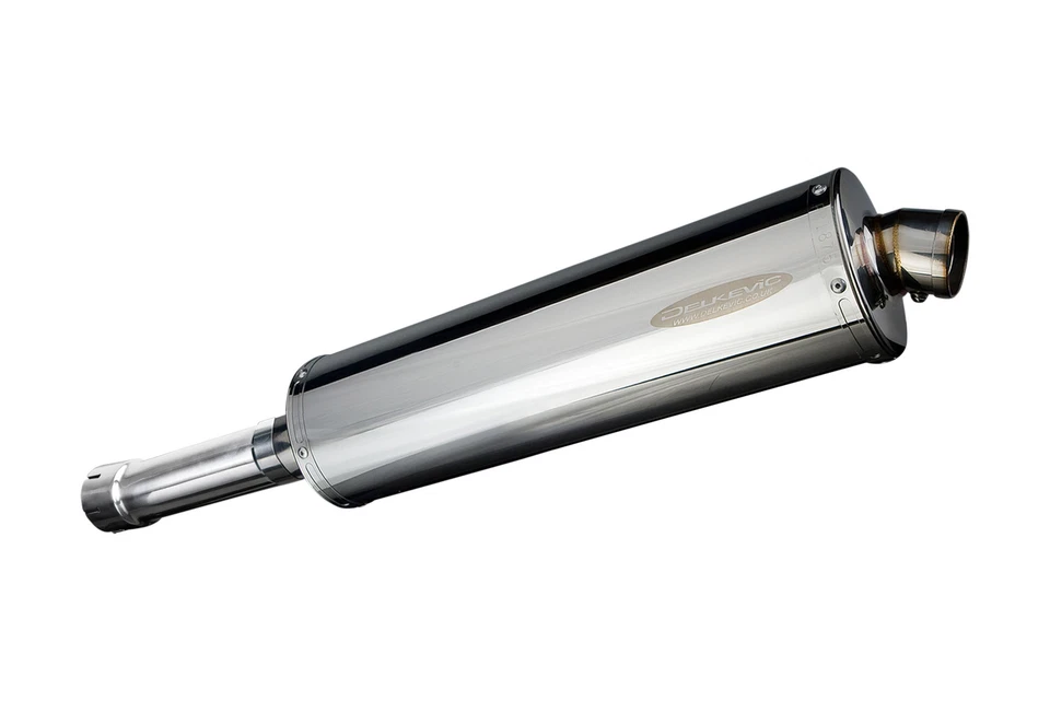 BMW F800GS F700GS F650GS 06-18 Kit de silenciador de escape ovalado de acero inoxidable de 18" Foto 4 de 4