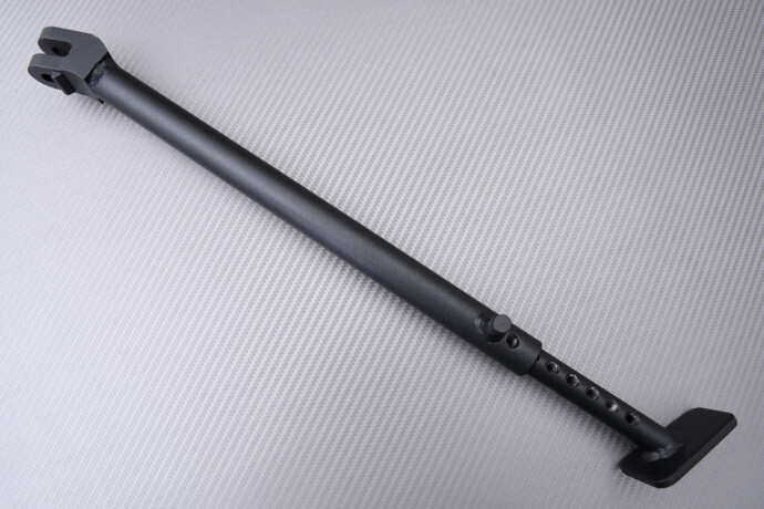 Béquille latérale YAMAHA WRF 450 réglable pour stabiliser la moto sur sol meuble