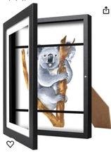 Picture Artwork Frame Front Open Changeable Diamond Wooden