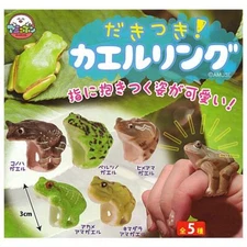 Dakitsuki Frog Ring Capsule Toy  All 5 Types Gacha Gachapon Japan NCS