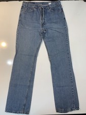 Vintage Levis 517 Boot Cut Red Tab Light 36x34 Made In USA Regular Wash GuC