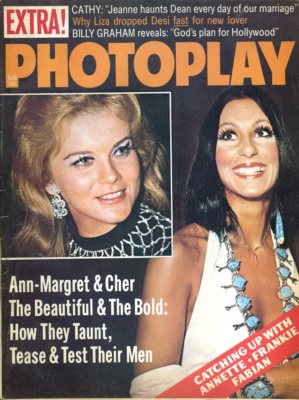 ANN MARGRET CHER THE OSMONDS ANNETTE FUNICELLO FRANKIE AVALON FABIAN PHOTOPLAY