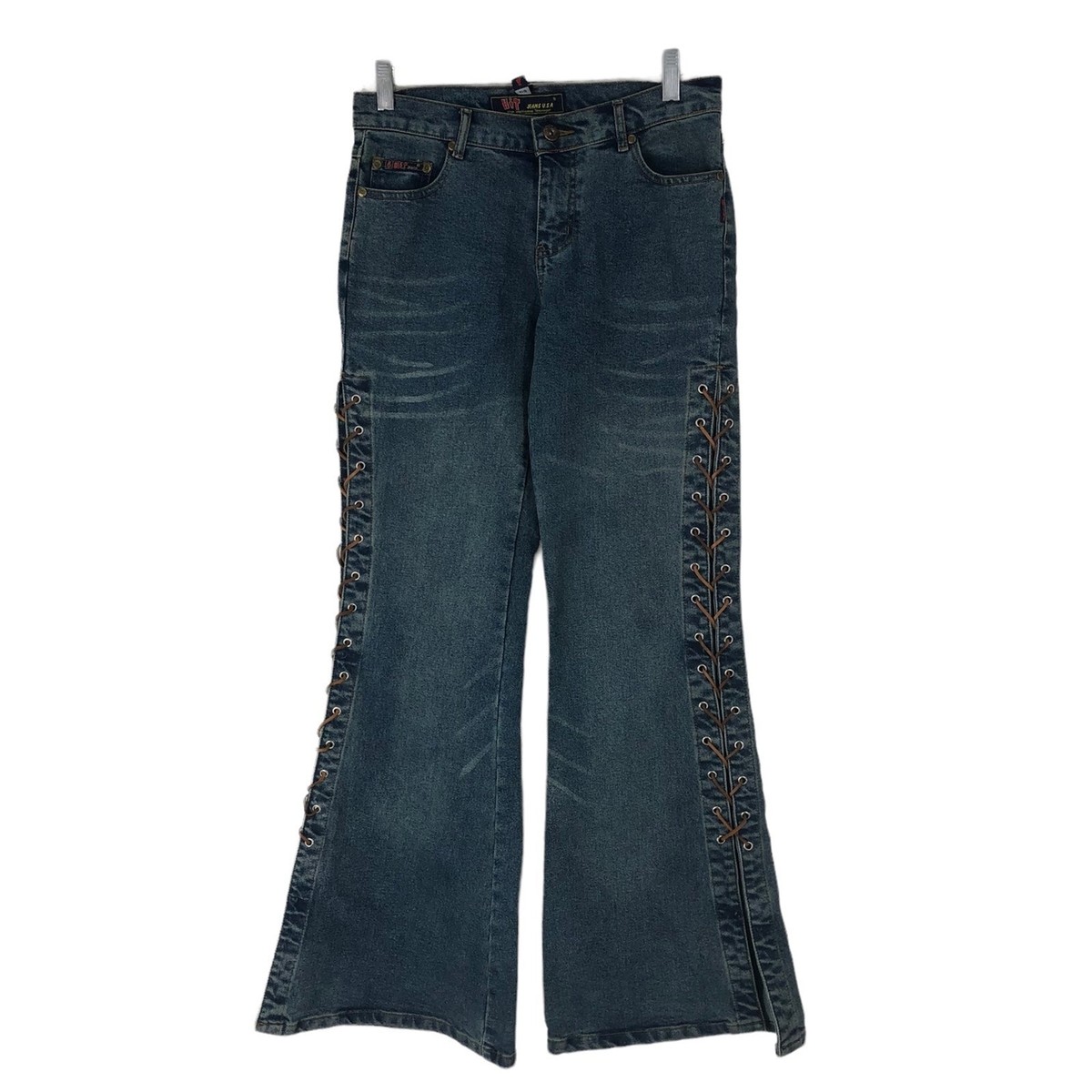 Vintage 80s-90s HIT Jeans USA, Flare Leg, BOHO Gypse
