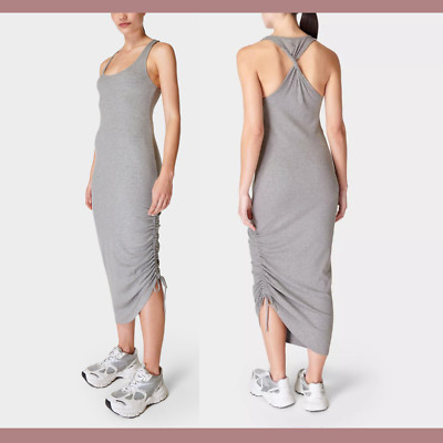 ワンピース ANDMARY Betty layered dress gray ANDMARY】Betty layered dress