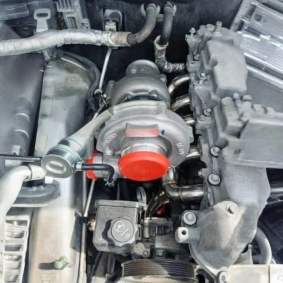 Colector turbo personalizado Hummer H3 T3 T4 brida inoxidable H3T 5 cilindros 3,5 3,7 Foto 2 de 2