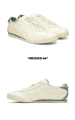 美品　オチビサン 1～10 Onitsuka Tiger MEXICO 66 1183B781.103 CREAM/CREAM Sneakers